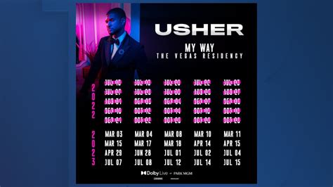 Usher tickets